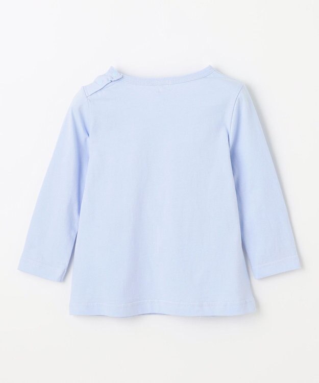 組曲 KIDS 【80-100㎝】アラカルトドッグ Tシャツ サックスブルー