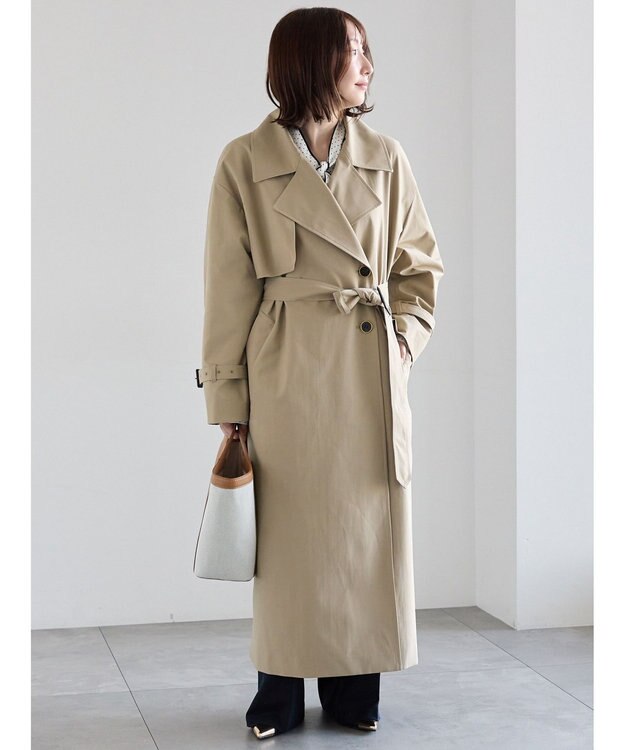 Te chichi ロングトレンチコート ベージュ