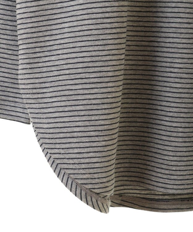 AMERICAN HOLIC クルーネックロングカットプルオーバー Border