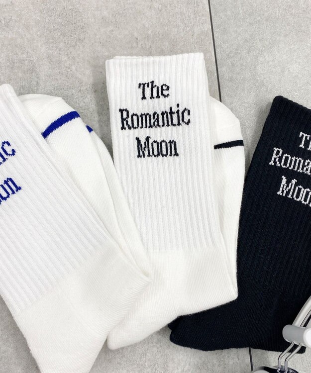 WEGO ロゴリブソックス ホワイト