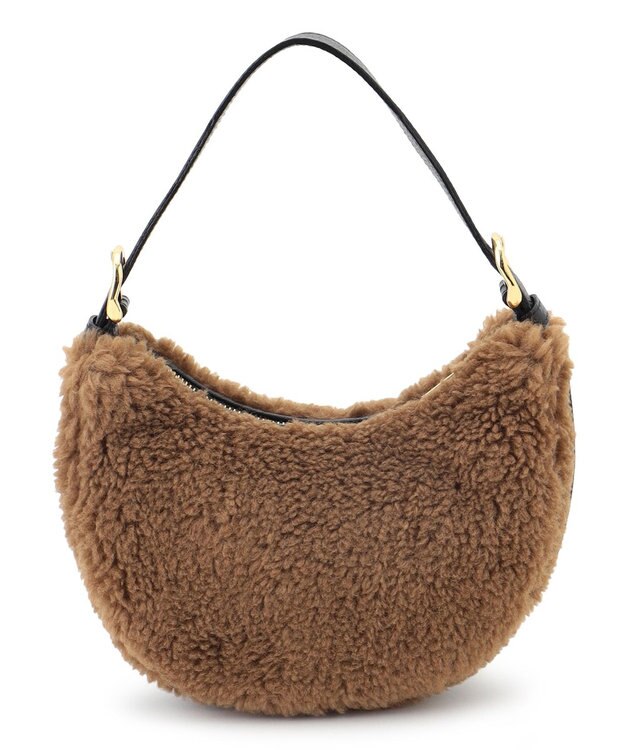 23区 【VIOLAd'ORO】ボア ワンショルダーバッグ ブラウン系