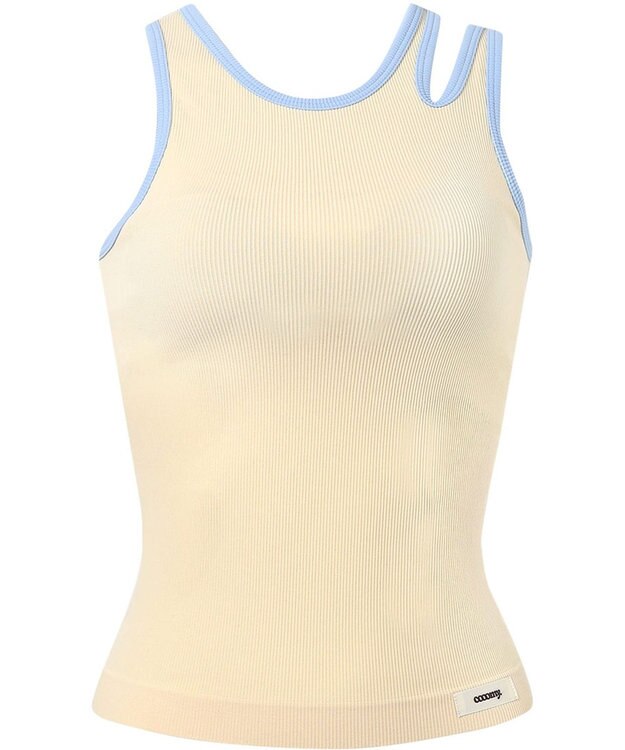 WACOAL [GOCOCi/ワコール] カップ付きインナー 【cooomy.(クーミー)】 安定感のあるつけごこち ナチュラルなバストライン ブラトップ ゴコチ レディース UGG244 /ワコール アイボリー