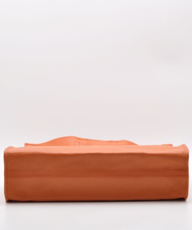 blancle シュリンクレザー スクイーズビッグトート ORANGE