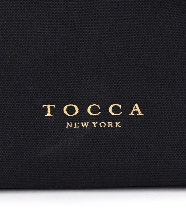 TOCCA KNOT IN CONTRAST CANVASTOTE キャンバストート ブラック系