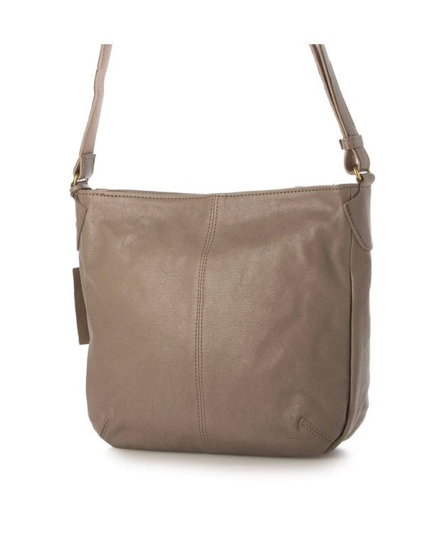 UNBILLION アトランタ ATLANTA / 牛革縦ファスナーショルダー GY