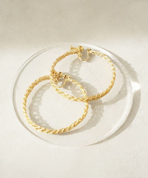 CASUMINO hoop L イヤリング gold