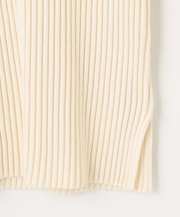 組曲 【WEB限定】ELENAフレアスリーブ リブニット アイボリー系