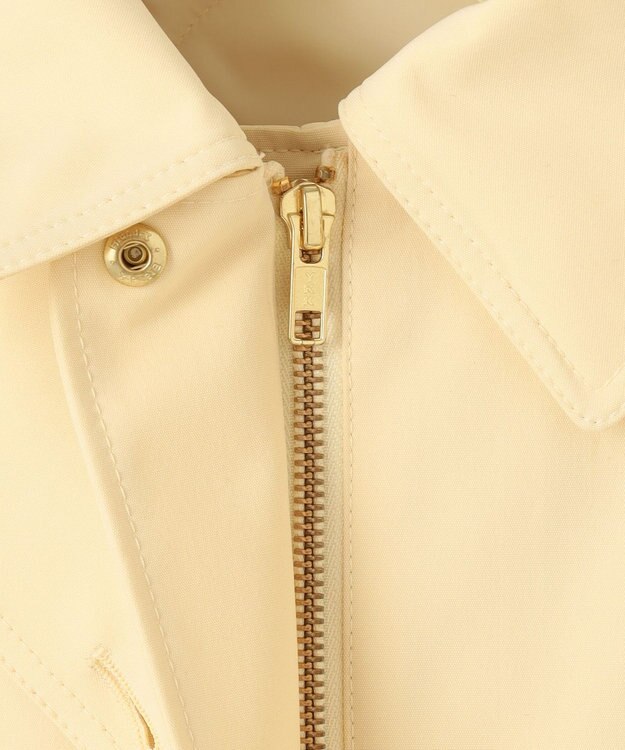 23区 【撥水加工/洗える】中綿ベストライナー付き マルチウェイアウター ライトイエロー系