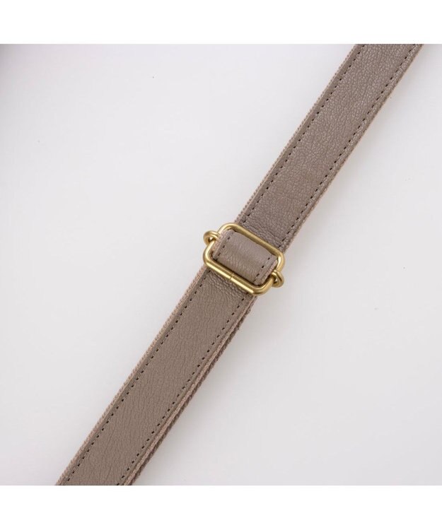 UNBILLION アトランタ ATLANTA / 牛革縦ファスナーショルダー GY