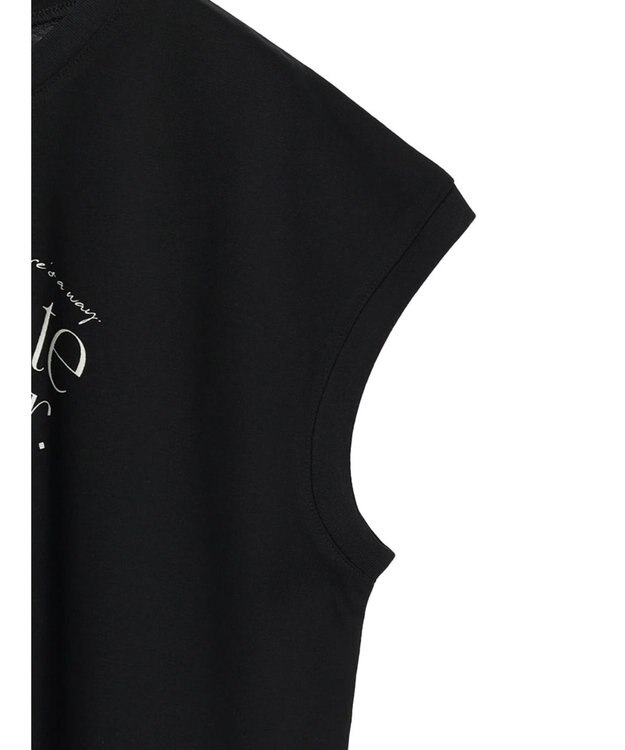 earth music&ecology ｂｅｔｔｅｒ　ｌａｔｅ　フレンチＴ Black