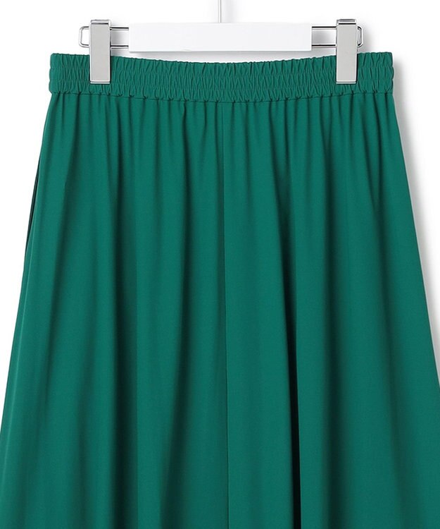 ICB 【先行予約・WEB限定】マットスキューバ フレアスカート エメラルド