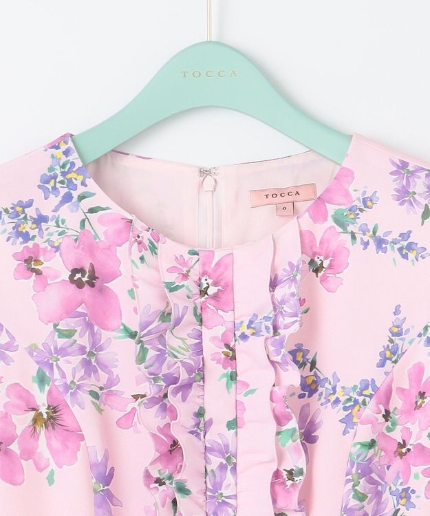 TOCCA 【消臭＆洗える】DREAMING PARIS フリルドレス ピンク系5