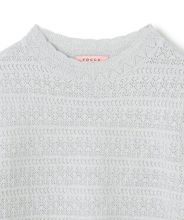 TOCCA MOONLIT MUSE ニットプルオーバー グレー系