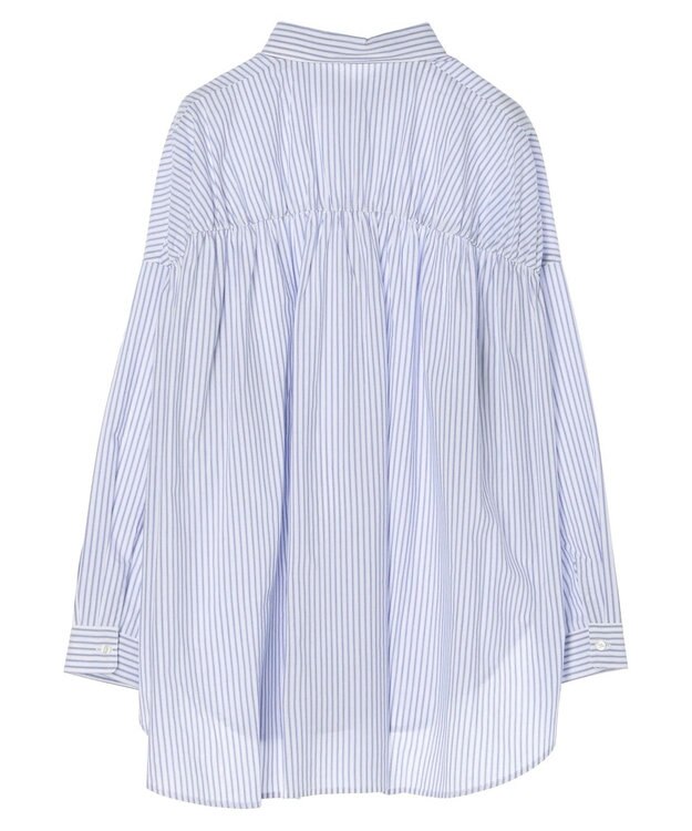 AMERICAN HOLIC 接触冷感バックギャザーシャツ Stripe