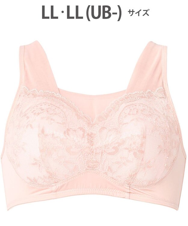 WACOAL 【ナイトアップブラ】 ノンワイヤーブラ 睡眠中のバストの不快感をやわらげる 寝汗の不快さを防ぐ ナイトブラ 夜用ブラ レディース BRA167 /ワコール ロマンピンク