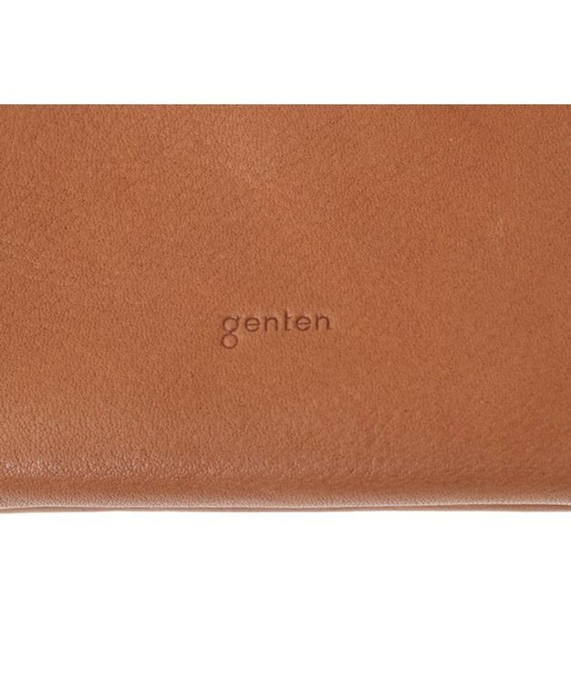 genten gソフト2 二つ折り財布 チャ