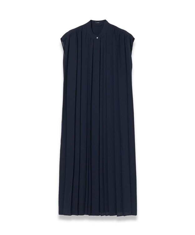 JOSEPH エアリープリッセ　ドレス Navy