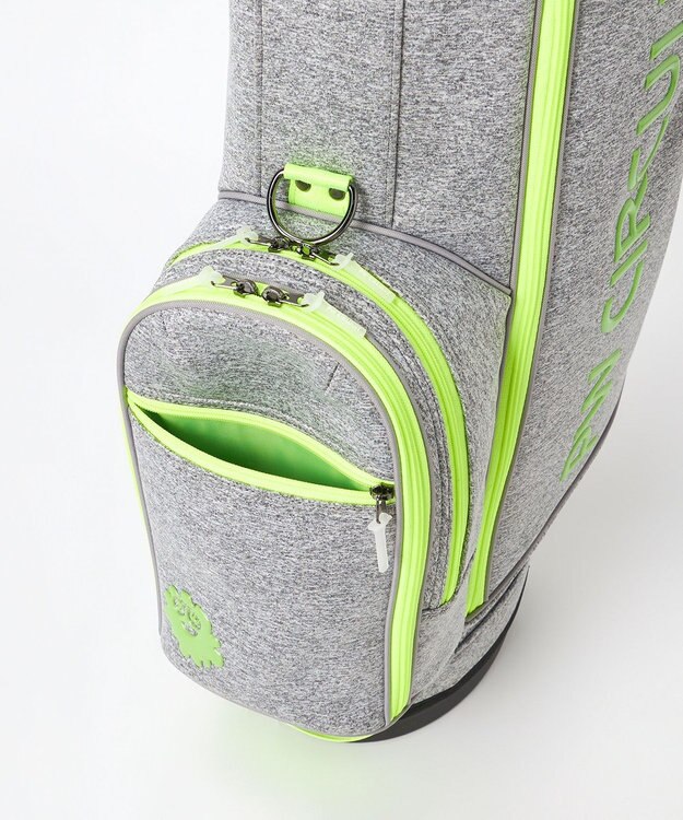 PW CIRCULUS 【25秋冬 新色追加！】【UNISEX】デタッチャブル キャディバッグ　取っ手付ポーチ・シューズケース付  ゴルフ グレー系