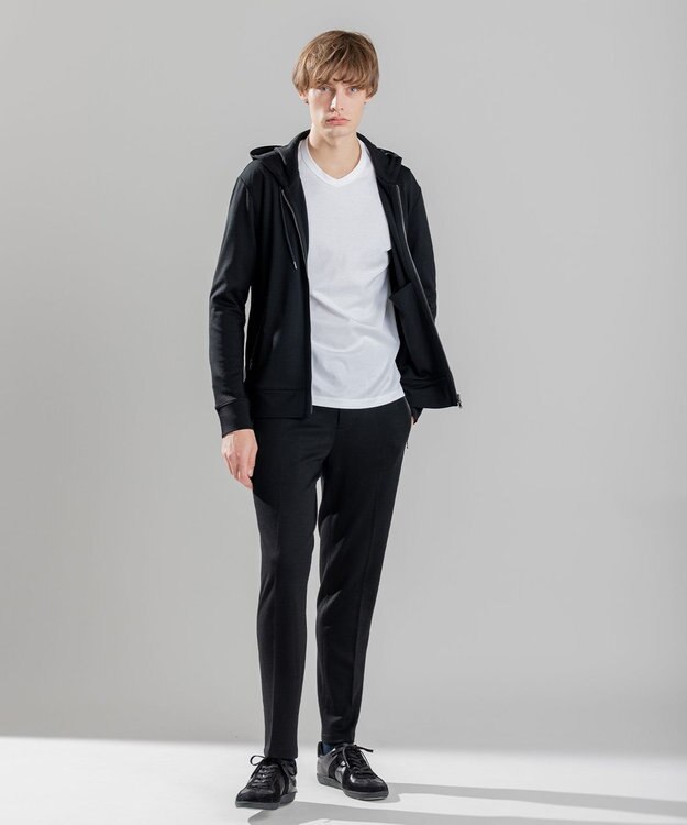 JOSEPH HOMME FINE WOOL PONTI / PEGG EASY ブラック系