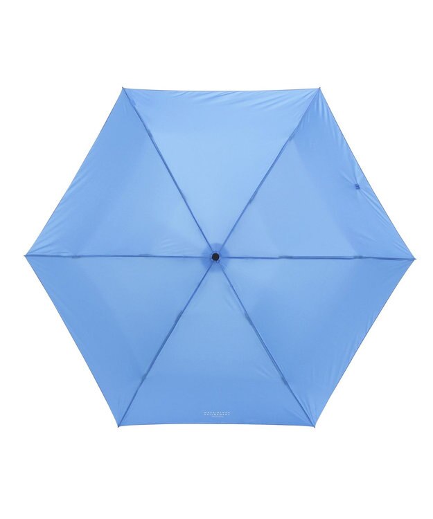 MOONBAT 【大きめ】マッキントッシュ フィロソフィー 折りたたみ傘 Barbrella 超軽量 約105g 無地 55cm サックスブルー