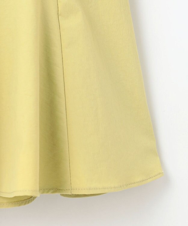 ANY SIS 【撥水・接触冷感・UVカット】コンフォートイージーペプラム  ブラウス イエロー