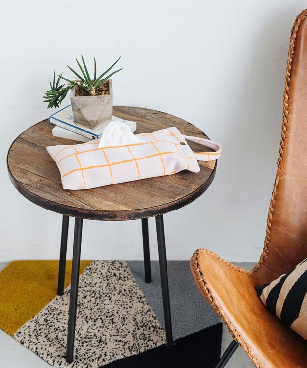 TRICOTE GRID TISSUE CASE 80IVORY