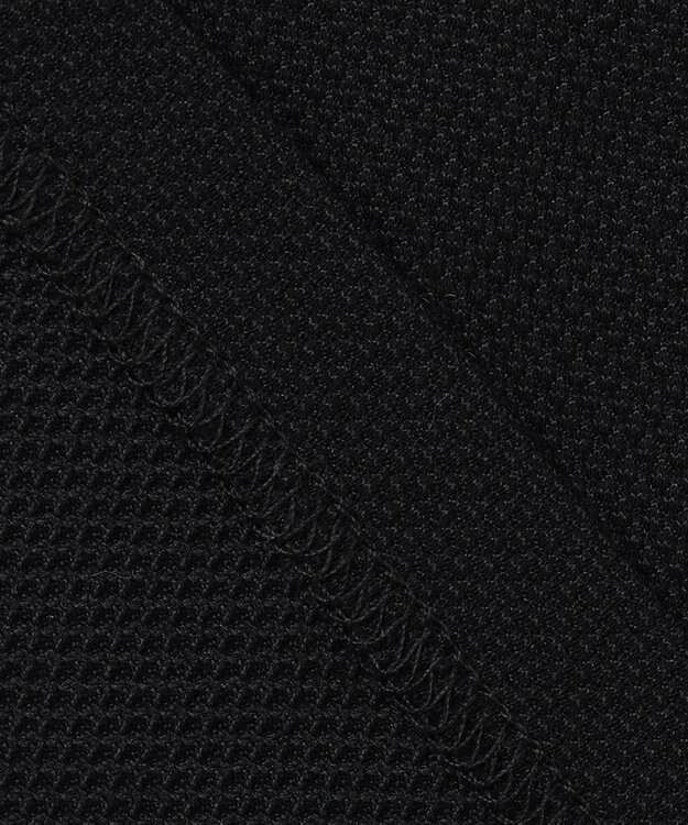 23区GOLF 【MEN】ハニカムカノコ半袖ポロシャツ ブラック系