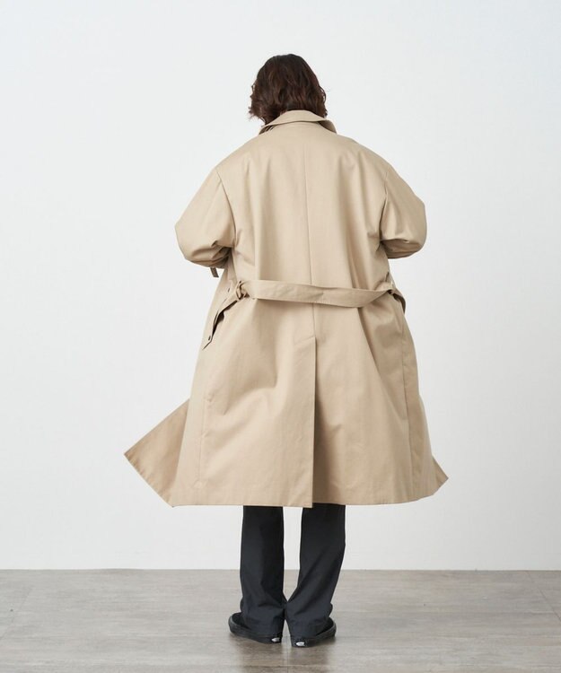 ATON WEST POINT | オーバーサイズトレンチコート - UNISEX BEIGE