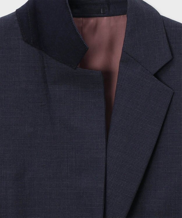 Paul Smith マイクロ ハウンドトゥース ジャケット ネイビー