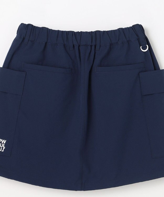 PW CIRCULUS 【 吸水速乾 / ストレッチ 】【WOMEN】裾2WAY バルーンスカート ゴルフウェア レディース ネイビー系