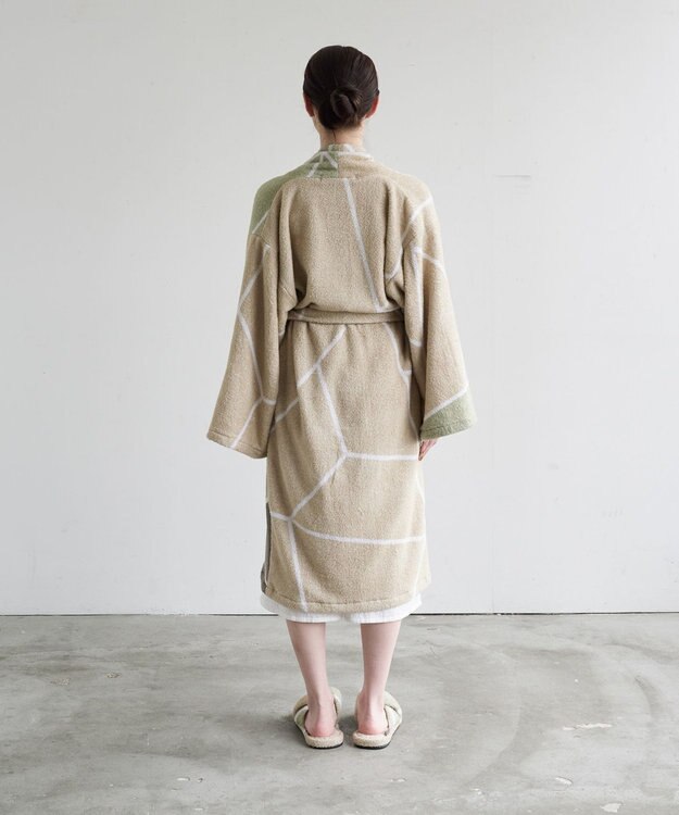 LOOM&SPOOL LBRパイルバスローブ トラペカーキ