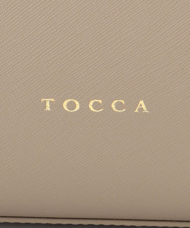 TOCCA TINY RIBBON LEATHERTOTE トートバッグ ブラウン系