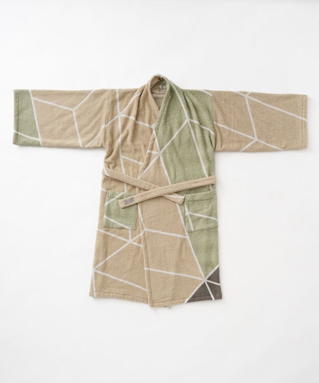 LOOM&SPOOL LBRパイルバスローブ トラペカーキ