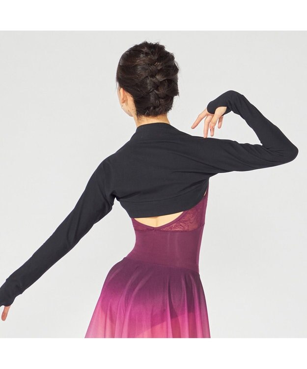 Chacott アームカバー ブラック