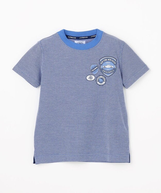 J.PRESS KIDS 【100-130cm】エンブレムTシャツ ブルー