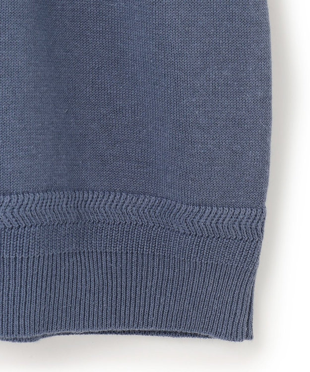 J.PRESS YORK STREET 【UNISEX】ニットポロシャツ ブルー系