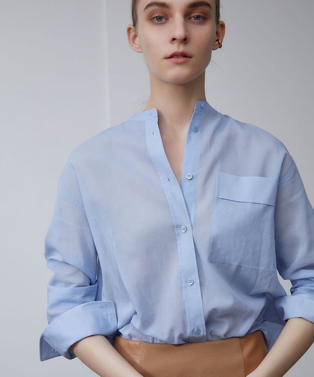 BEIGE， BOMY / シャツブラウス  Uranian Blue