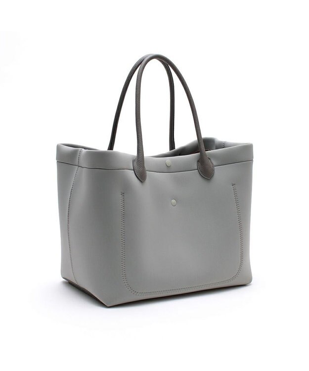 A.D.M.J. 【魔法の様に軽い】マジックライト/スパニッシュファブリックコード刺しゅうトート34cm グリス