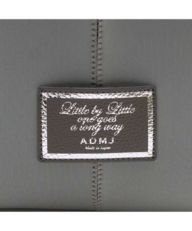 A.D.M.J. 【魔法の様に軽い】マジックライト/スパニッシュファブリックコード刺しゅうトート34cm グリス