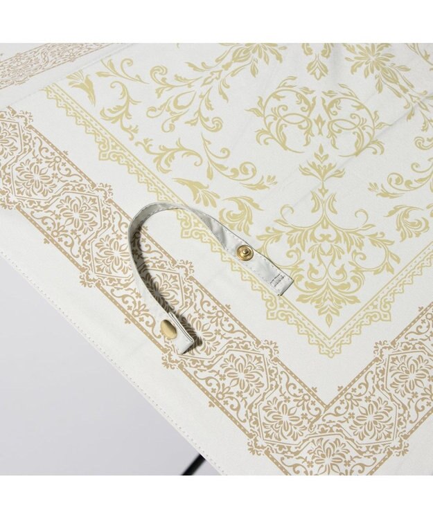 UNBILLION cache nez / レーススカーフプリントバルーンショートパラソル イエロー