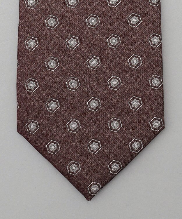 GOTAIRIKU GOTAIRIKU別注【MANTERO SETA/マンテロ・セタ】ネクタイ_小紋柄 ブラウン系8