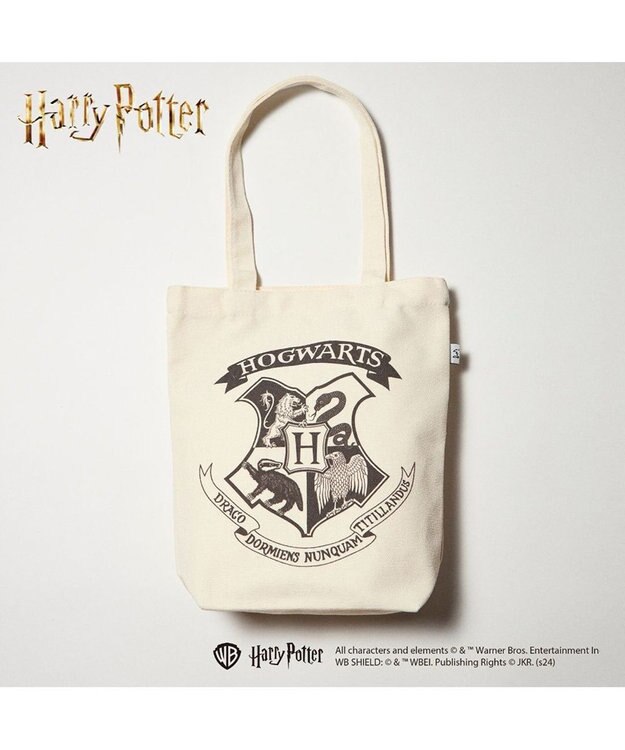 ing <ing>【ハリー・ポッターコラボレーション】ホグワーツデザイントートバッグ アイボリー