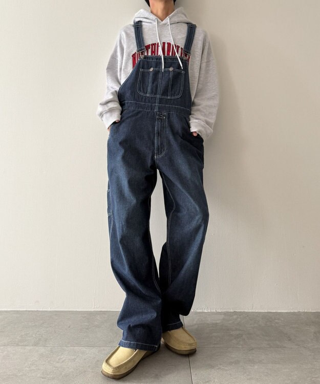 WEGO オーバーオール デニム中濃色