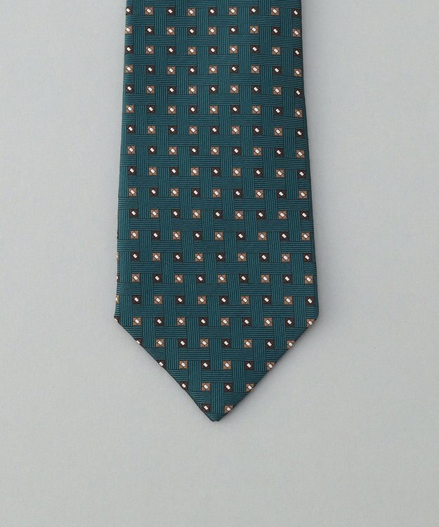 GOTAIRIKU GOTAIRIKU別注【日本製】シルク ネクタイ_小紋柄 グリーン系8