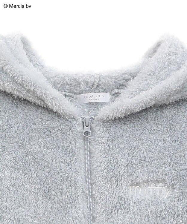 Green Parks Ｍｉｆｆｙ／ふわふわワンマイルＺＩＰパーカー Charcoal Gray