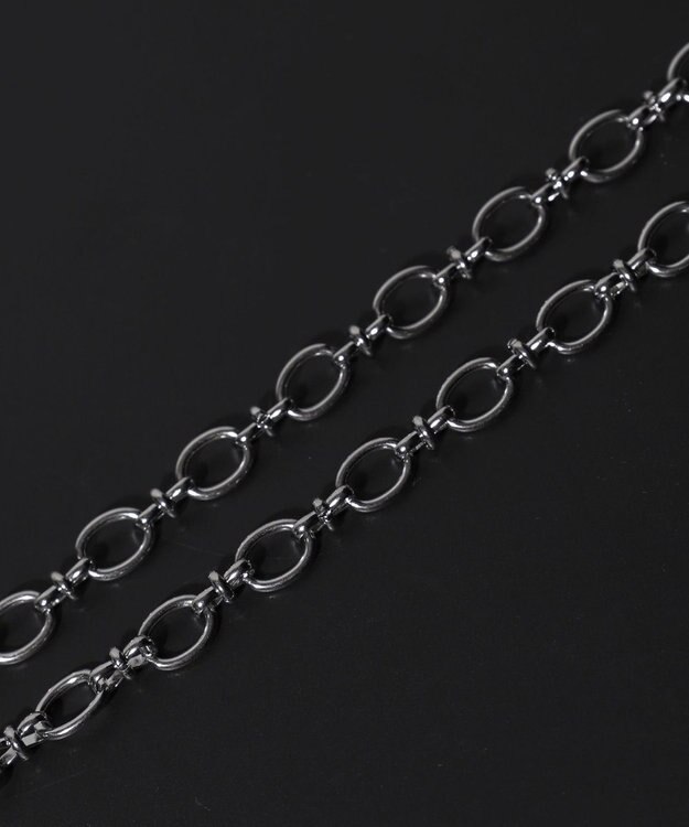 WEGO Mステンレスマンテルチェーンネックレス 柄3