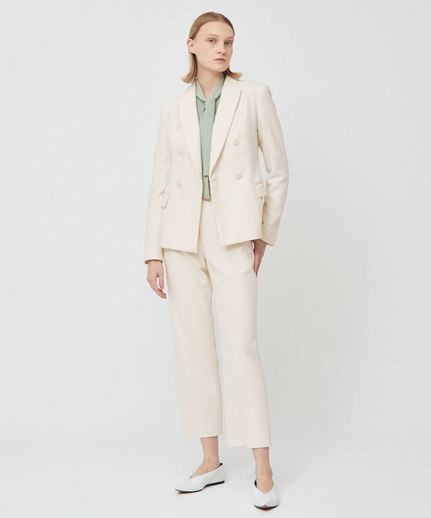 BEIGE， FIG / テーパードパンツ Ecru