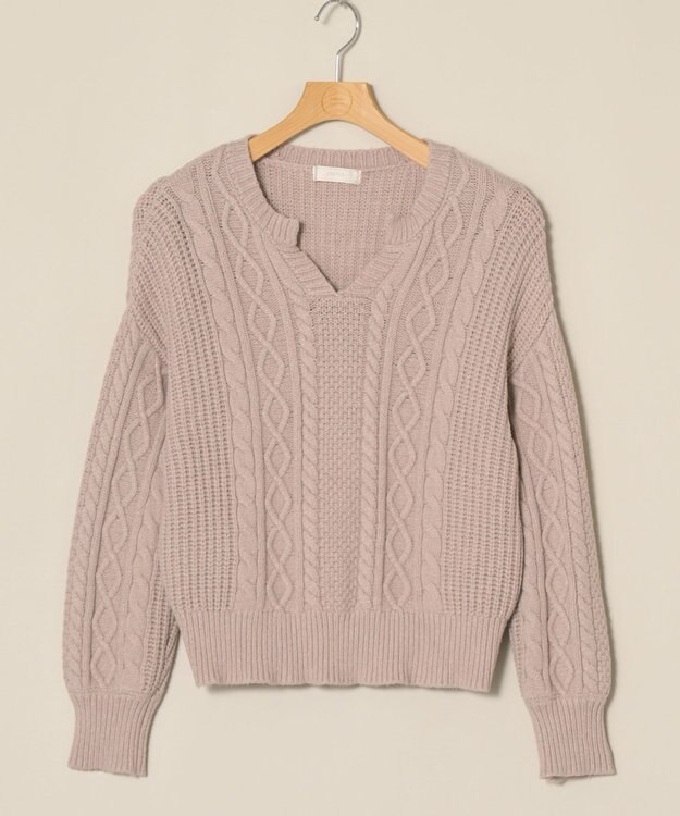 ONWARD Reuse Park 【any SiS】ニット秋冬 ブラウン