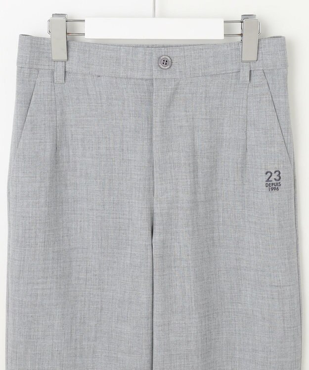 23区GOLF 【WOMEN】シワになりにくいドレッシーゴルフパンツ ライトグレー系