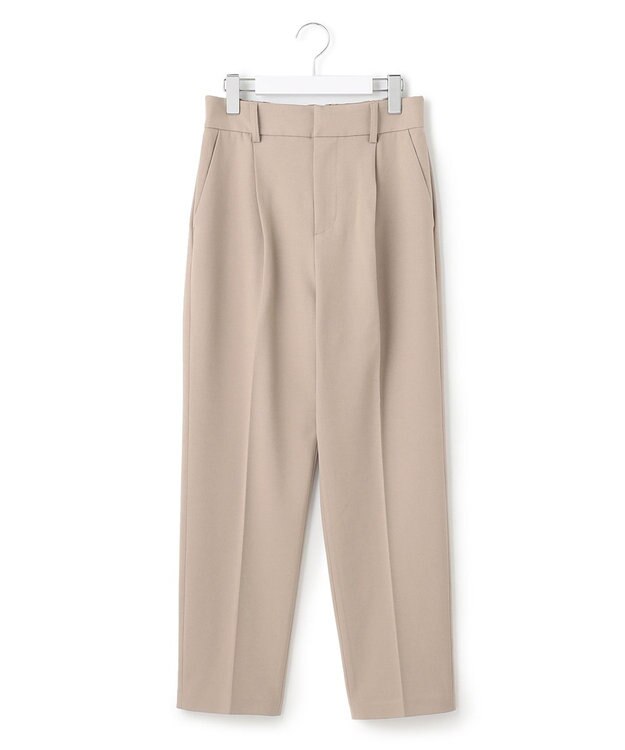 J.PRESS YORK STREET 【WOMEN】裏起毛テーパードパンツ ベージュ系